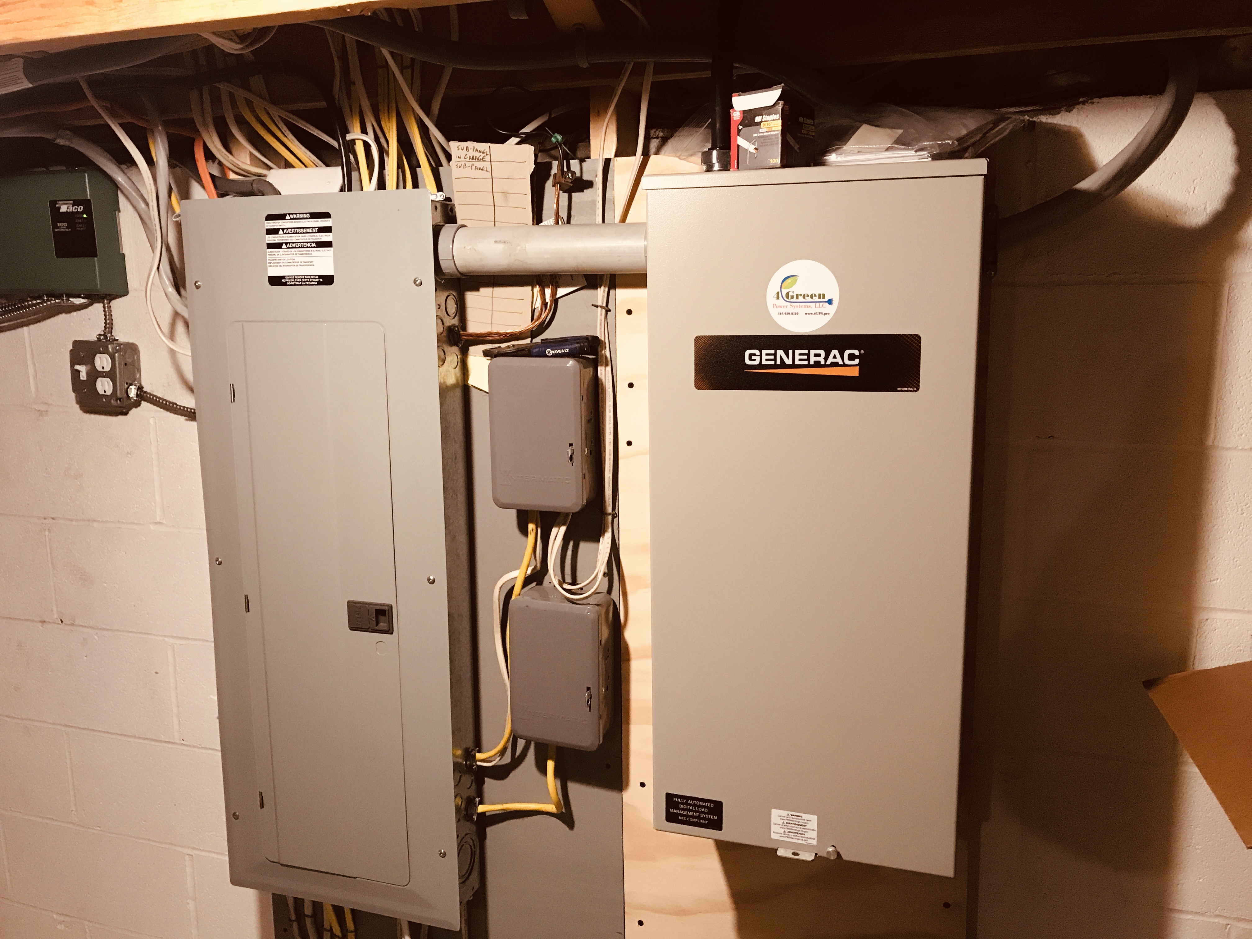 Our certified licensed Electrian���s will install a Whole house 200 amp Automatic Transfer Switch